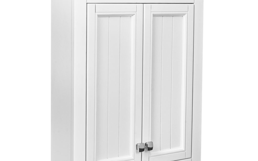 Brantley 24″ White Wall Cabinet