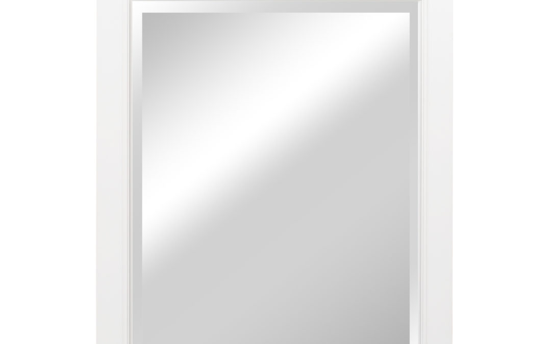 Miroir blanc de 26 po « Brantley »