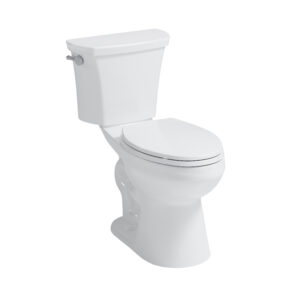 Romin™ FLUSH GUARD™ Complete 2-Piece Plus Height™ Elongated Toilet TL-5800BFH-EWL - Full Angle View Room Scene